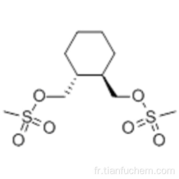 (R, R) -1,2-Bis (méthanesulfonyloxyméthyl) cyclohexane CAS 186204-35-3